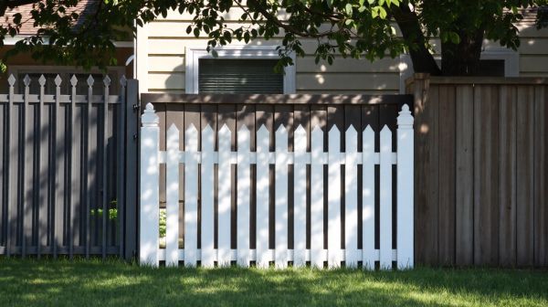 Comparatif des coûts pour différents types de clôtures rigides
