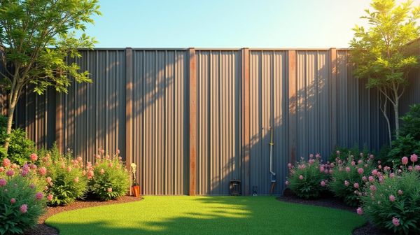 Estimer le prix d'une clôture rigide pour votre jardin