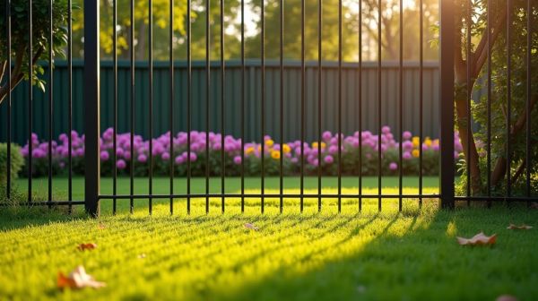 Estimer le prix d'une clôture rigide pour votre jardin
