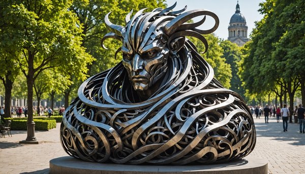 Explorez l"art de la sculpture métallique : des monuments impressionnants en chefs-d"œuvre éblouissants!