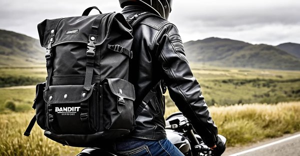 Le sac à dos moto étanche bandit 25 : confort et praticité